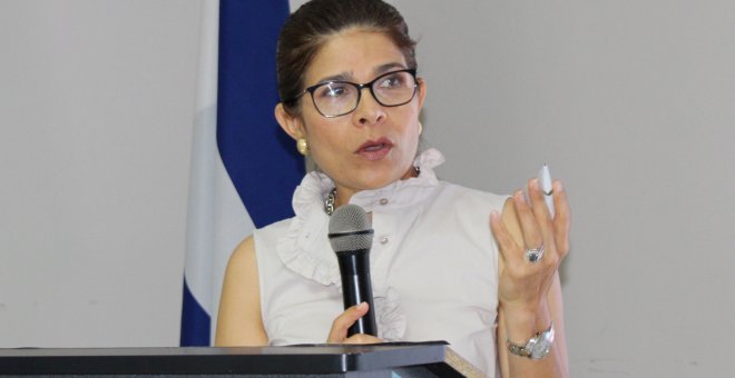 La hermana del presidente de Honduras, Hilda Hernández. /REUTERS