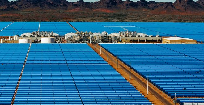 Instalación de energía solar de Atlantuica Yield en Arizona (EEUU).
