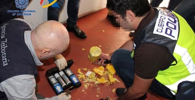 Fotografía proporcionada por la Policía de la operación antodroga. | EP