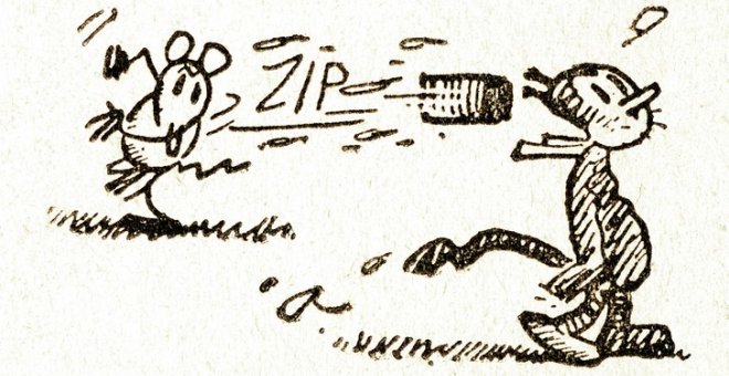 'Krazy Kat', tira de prensa, creada por George Herriman