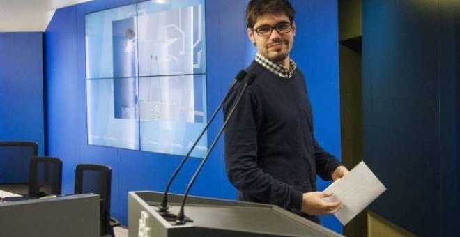 Lander Martínez, secretario general de Podemos Euskadi. EFE