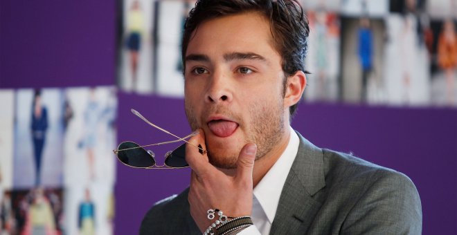 El actor Ed Westwick. REUTERS