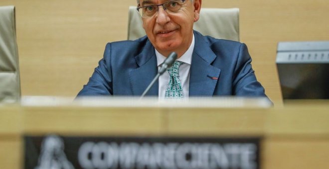 Comparecencia del coronel jefe de la UCO, Manuel Sánchez Corbí, en el Congreso.- EFE