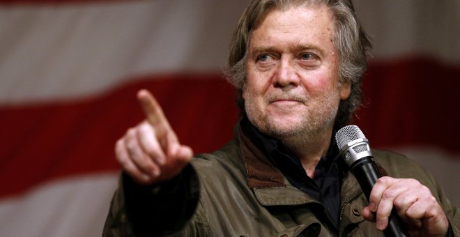 El exresponsable de estrategia de la Casa Blanca, Steve Bannon. /REUTERS