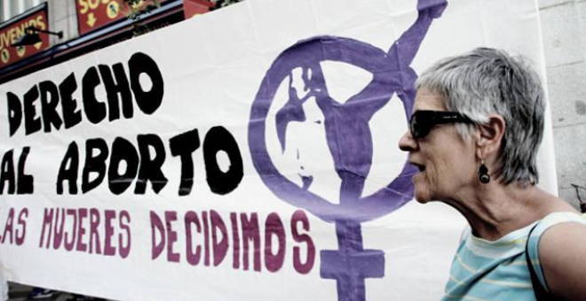 Manifestación por los derechos sexuales y reproductivos en Zaragoza