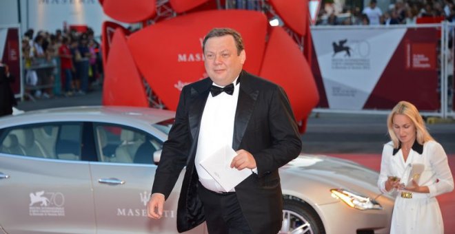 El magnate ruso Mikhail Fridman, en el Festival de Venecia.