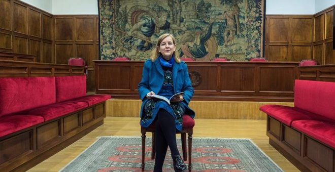María Elósegui, la nueva jueza española en el Tribunal Europeo de Derechos Humanos (TEDH) de Estrasburgo. EFE/Javier Belver