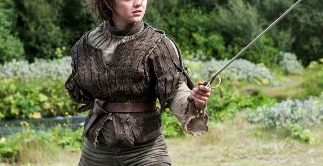 Maisie Williams, la actriz que encarna a Arya Stark en 'Juego de Tronos'.