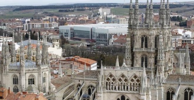 Vista aérea de Burgos. EFE