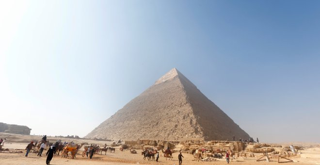 Vista de las pirámides de Giza, en las afueras de El Cairo. REUTERS/Amr Abdallah Dalsh