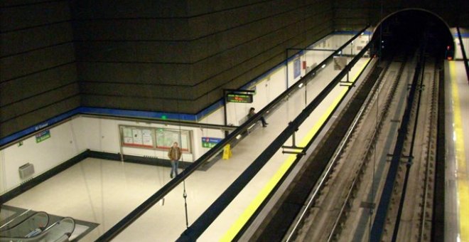 Estación de El Casar de la Línea 12 de Metro de Madrid. EUROPA PRESS