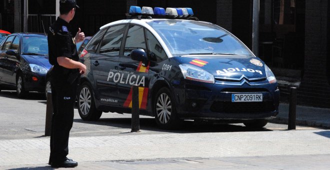 Una patrulla de la Policía Nacional. EFE