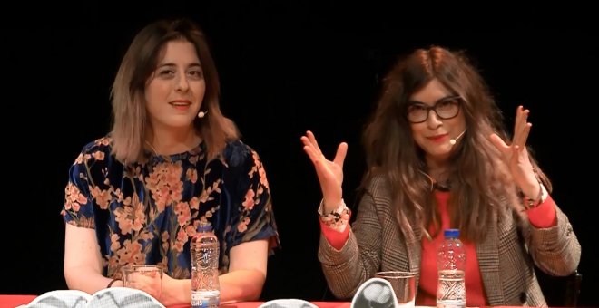 Lucía Lijtmaer e Isa Calderón en 'Deforme Semanal'
