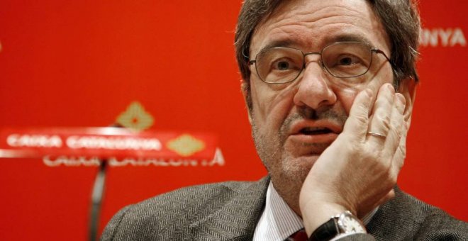 El expresidente de CatalunyaCaixa (y exvicepresidente del Gobierno con Felipe González),  Narcís Serra. EFE