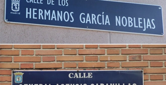 El cambio de las calles 'Hermanos García Noblejas' y 'Asensio Cabanillas' fue recurrido tanto por los familiares como por el grupo empresarial Astilbe