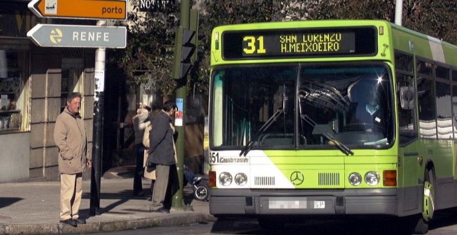 Autobús urbano de Vigo. / Agencias