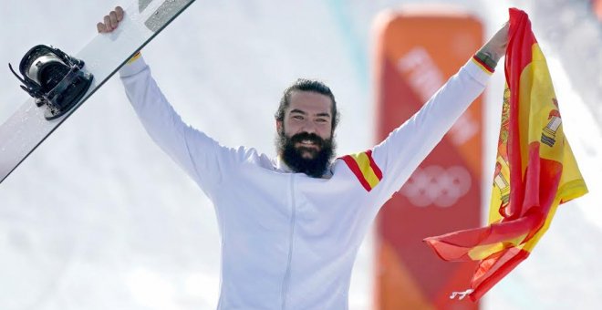 Regino Hernández ha ganado la tercera medalla de España en unos JJOO de Invierno después de 26 años de vacío. EFE /SERGEI ILNITSKY