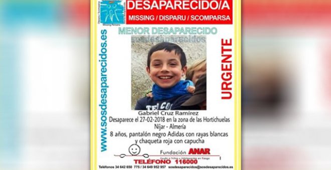 Buscan a un niño de ocho años desaparecido desde este pasado martes en el municipio almeriense de Níjar. / Europa Press