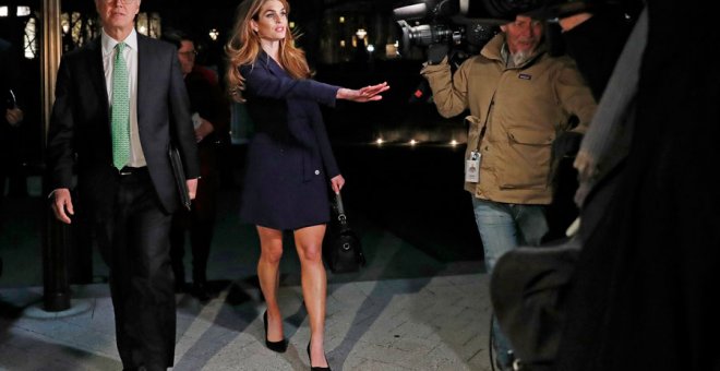 Hope Hicks, este martes en Washington. REUTERS/Leah Millis