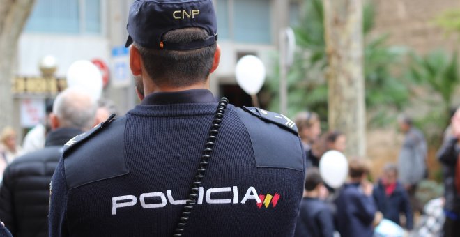 Un agente de Policía Nacional. EUROPA PRESS/Archivo