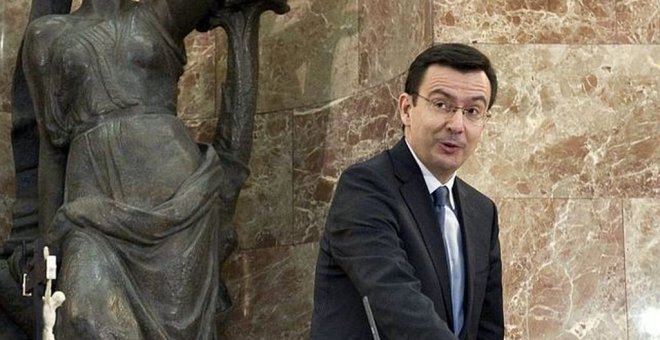 Román Escolano, nombrado nuevo ministro de Economía en para sustituir a Luis de Guindos. EFE/Archivo