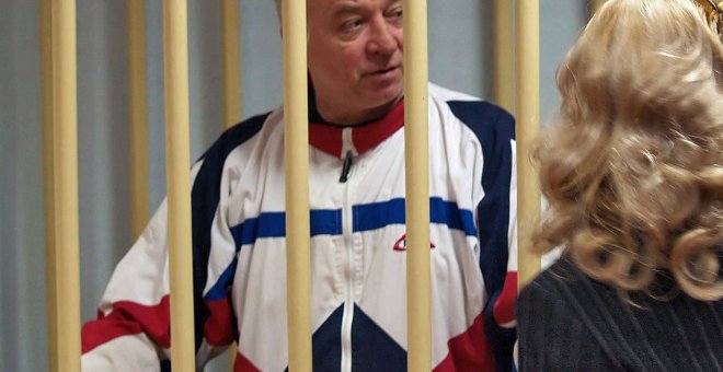 Sergei Skripal, exespía ruso, durante una audiencia en el tribunal militar de Moscú, en 2006. EFE