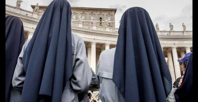 Dos monjas en el Vaticano. EFE
