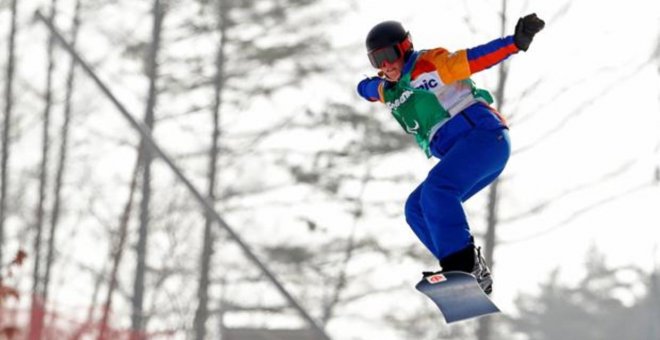 Astrid Fina en los Juegos Paralímpicos de invierno, PyeongChang (Corea del Sur)- REUTERS