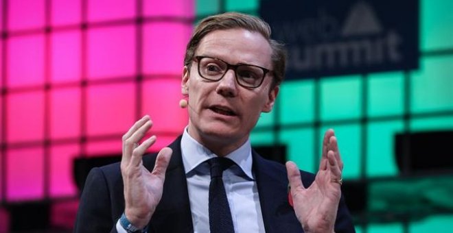 Presidente de Cambridge Analytica, Alexander Nix, en la Web Summit de Lisboa - EFE