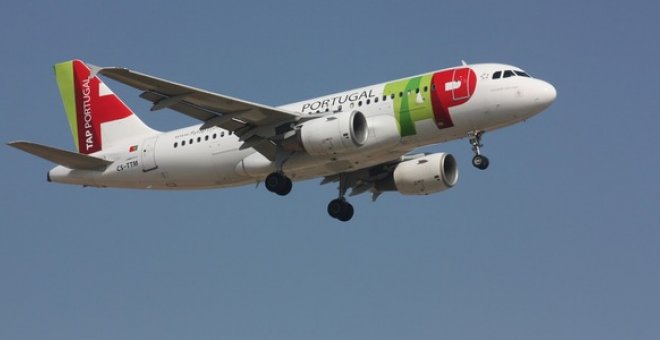 Avión de la compañía TAP Air.