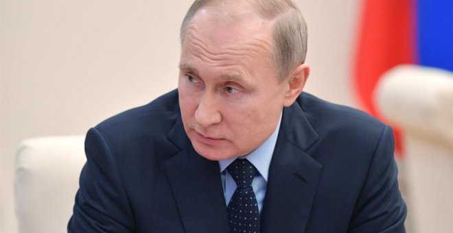 El presidente ruso, Vladímir Putin.- EFE