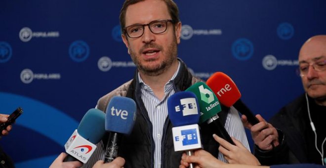 El vicesecretario de Política Social y Sectorial del PP, Javier Maroto.- EFE