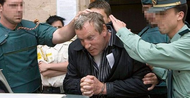 Guennadios Petrov, en el momento de su detención en Palma de Mallorca en 2008.