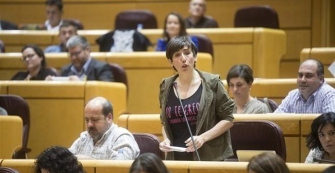 La Senadora de Unidos Podemos, María Freixanet - EUROPA PRESS