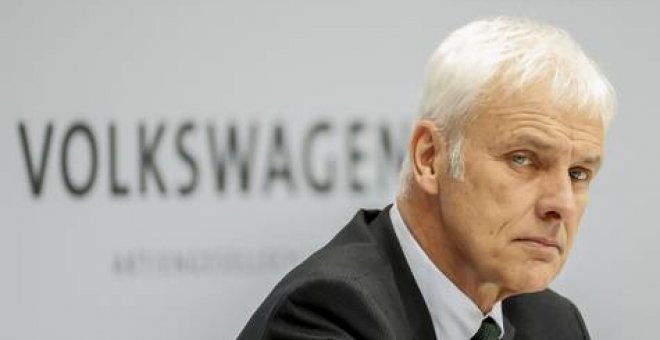 Matthias Müller, presidente de Volkswagen.- EFE
