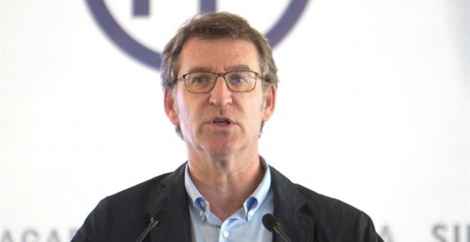 El presidente de la Xunta de Galicia, Alberto Nuñez Feijóo. / SALVADOR SAS (EFE)