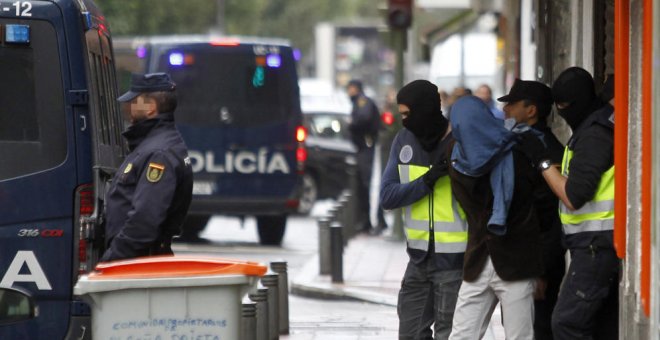 Detención policial de un grupo yihadista - EFE