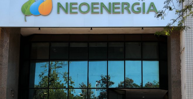 Fachada de la empresa energética Neoenergía, filial de Iberdrola, en Río de Janeiro (Brasil).. EFE / Marcelo Sayão