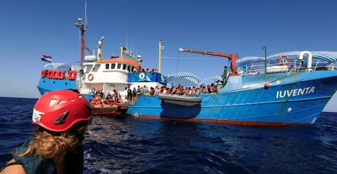 El barco Iuventa, confiscado en Sicilia.- REUTERS/ARCHIVO
