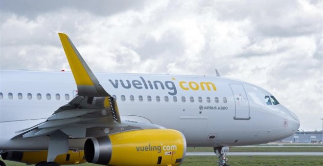 Imagen de archivo de un avión de Vueling/EP