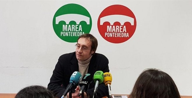 El excoordinador de Marea Pontevedra, Xoán Hermida / EUROPA PRESS