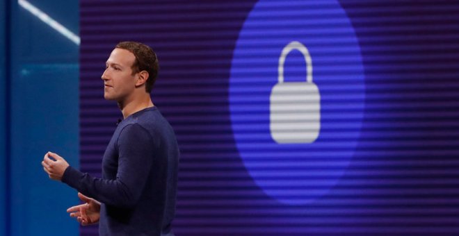 Zuckerberg, durante la conferencia de Facebook. REUTERS/Stephen Lam