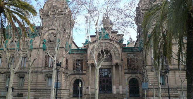 Edificio del Palau de la Justicia de Barcelona. WIKIPEDIA