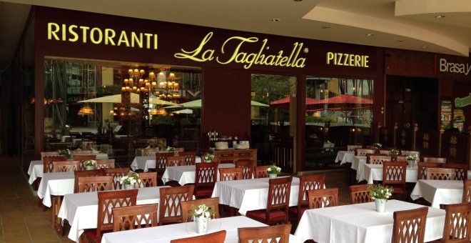 Un restaurante de 'La Tagliatella' en un centro comercial de  Madrid.
