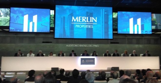 Junta de accionistas de la inmobiliaria Merlin Properties. E.P.