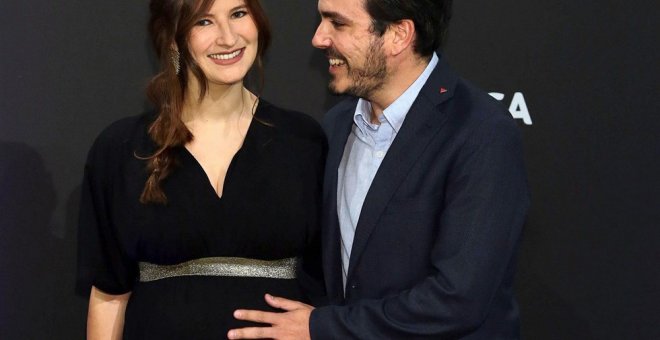 Alberto Garzón y Anna Ruiz en los Premios Ortega y Gasset de Periodismo / EUROPA PRESS