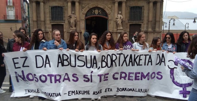 El Sindicato de Estudiantes espera una jornada de huelga "multitudinaria" en rechazo a la sentencia a 'La Manada'. / Europa Press