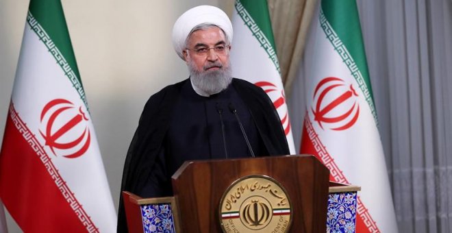 El presidente de irán, Hasan Rohaní. / EFE Fotografía del día 8 de mayo de 2018