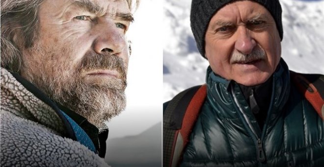 Los alpinistas Reinhold Messner (d) y Krzysztof Wielicki (i), Premio Princesa de Asturias de los Deportes 2018. / Europa Press