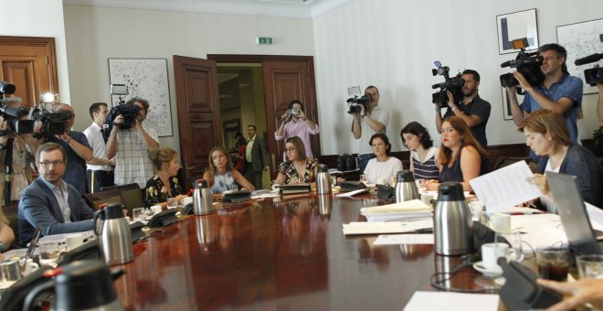 Reunión de la Subcomisión para un Pacto de Estado en Materia de Violencia de Género. EUROPA PRESS/Archivo